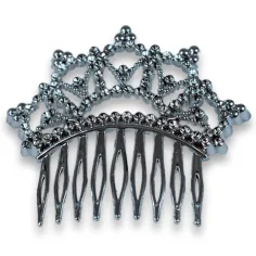 Prinzessinnen-Schönheitsset mit Tiara, Haarnadel, Ohrringen und Zauberstab Bild 5