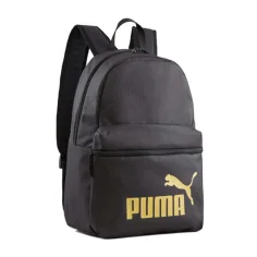 Puma Schultasche, Rucksack 26 7994303 schwarz-gold 30x44x14cm
