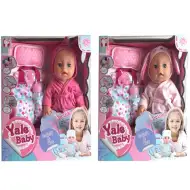 Puppenbaby im Bademantel, mit Zubehör in 2 Varianten, 35 cm