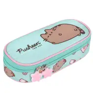 Pusheen Katzen ovales Federmäppchen in Türkis, 23 cm