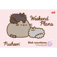 Pusheen Skizzenbuch A4, 20 Blatt