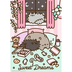 Pusheen Süße Träume 1000-teiliges Premium Plus Quality Puzzle – Trefl Bild 2