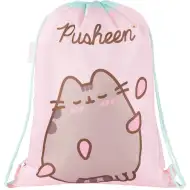 Pusheen rosa Turnbeutel, Sportbeutel 34x43 cm