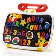 Quercetti: 2-in-1 magnetische Zeichentafel im Koffer Bild 2