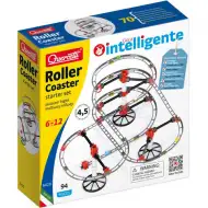 Quercetti: Achterbahn Kugelbahn Grundset 94-teilig