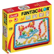 Quercetti: Bunte Steckmosaik-Set 150-teilig