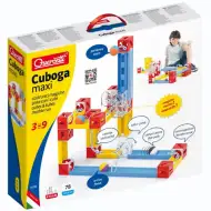 Quercetti: Cuboga Kugelbahn-Set 78-teilig