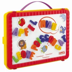Quercetti: Magnettafel mit Buchstaben und Formen Bild 2