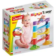 Quercetti: Migoga Tower 17-teiliges Kugelbahn-Spielset