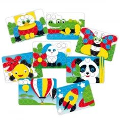 Quercetti: Pixel Junior Baby-Riesensteckspiel Bild 5