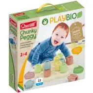 Quercetti: Play Bio Chunky Steckspiel 13-teilig