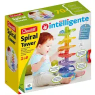 Quercetti: Spiral Tower Kugelbahn-Set 10-teilig