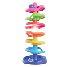Quercetti: Spiral Turm Baby Kugelbahn mit leuchtender Kugel Bild 3