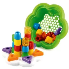Quercetti: Steckmosaik-Set für Kleine – 28-teilig Bild 3
