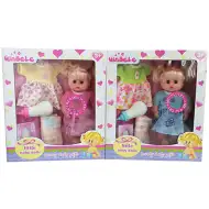 Quinbele Baby-Set mit Windel, Kleidung und Zubehör in zwei Varianten