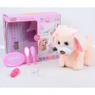 RC Cute Pet: Ferngesteuerter Pomeranian-Hund mit Zubehör 2,4 GHz