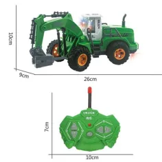RC Truck grüne ferngesteuerte Arbeitsmaschine 1/30 27MHz Bild 2