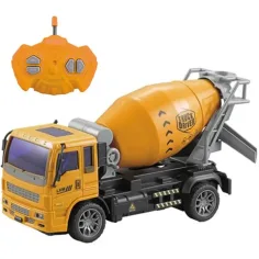 RC ferngesteuerter Betonmischer-LKW mit Lichtern 1/36 Bild 2