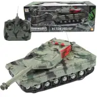 RC ferngesteuerter M1 Abrams Panzer mit Licht- und Soundeffekten, Maßstab 1/32, 22 cm.