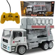 RC ferngesteuerter Metallkabinen-Hubarbeitsbühnen-LKW mit Lichteffekten 27MHz 1/12 Maßstab 32cm