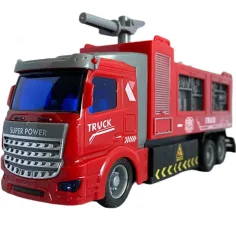 RC ferngesteuertes Feuerwehrauto mit Lichteffekten im Maßstab 1/48, 19 cm Bild 4