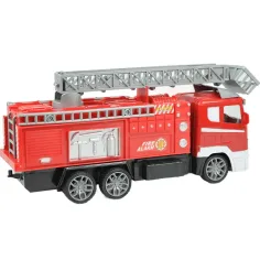 RC ferngesteuertes Hubarbeitsbühnen-Feuerwehrauto mit Lichteffekten 1/24 Maßstab 27MHz 30cm Bild 2