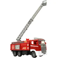 RC ferngesteuertes Hubarbeitsbühnen-Feuerwehrauto mit Lichteffekten 1/24 Maßstab 27MHz 30cm Bild 3