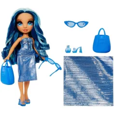 Rainbow High: Modische Strandpuppe Skyler mit Bade-Outfit zum Anziehen Bild 2