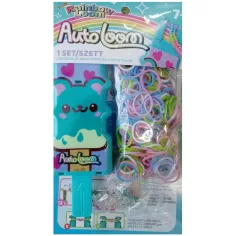 Rainbow Loom: Auto Loom Gummiband-Armband-Knüpfgerät Starterset