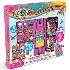 Rainbow Loom: Cute-Tique Schatzkiste – Bastelset für Gummiband-Armbänder