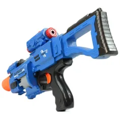 Rapid Launcher: Elektrische Revolver-Schaumwaffe mit 20 Schuss, 49 cm Bild 2