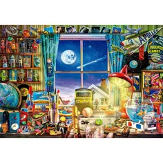 Reise zum Mond HQC Puzzle 500 Teile - Clementoni Bild 2