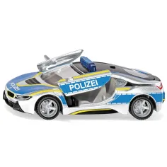 SIKU BMW i8 Polizei Spielzeugauto 1/50 Bild 3
