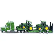 SIKU LKW mit John Deere Traktoren Spielset 1/87