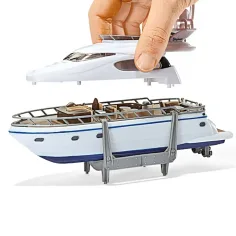 SIKU MAN LKW mit Anhänger und Yacht 1/87 Bild 2