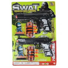 SWAT: Doppeltes Waffenset mit Saugnapfgeschossen Bild 6