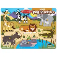 Safari Holz-Puzzle Lernspiel - Melissa &amp; Doug