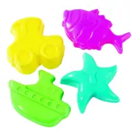 Sandformen 4 Stück - D-Toys
