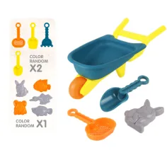 Sandkasten-Set mit Schubkarre, 4-teiliges Set Bild 2