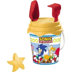 Sandspielset mit Sonic‑Igel‑Motiv und Gießkanne - Mondo Toys