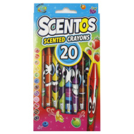 Scentos: Duftende Wachsmalstifte, 20-teiliges Set