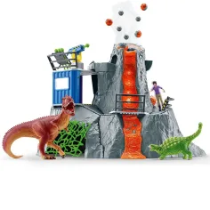 Schleich: Das große Vulkanexpedition Spielset mit Dinosauriern (42564) Bild 3