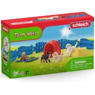 Schleich Farm World – Jungtiergehege mit kleinen Tieren Spielset (42480)