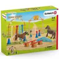 Schleich: Farm World - Pony Geschicklichkeitstraining Set (42481)