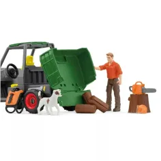 Schleich: Farm World - Waldarbeiten Spielset (42659) Bild 2