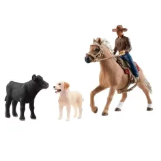Schleich: Farm World - Western Reitset (42578) Bild 2