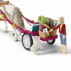 Schleich: Horse Club - Wagen für Pferdeshow mit Picknick Spielset (42467) Bild 4