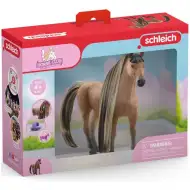 Schleich Horse Club: Sofias Schönheiten - Achal-Tekkiner Hengstfigur mit kämmbarer Mähne (42585)
