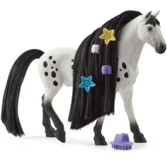 Schleich Horse Club: Sofias Schönheiten - Knabstrupper Hengstfigur mit kämmbarer Mähne (42622) Bild 2