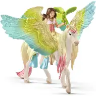 Schleich: Surah mit glitzerndem Pegasus Figur (70566)